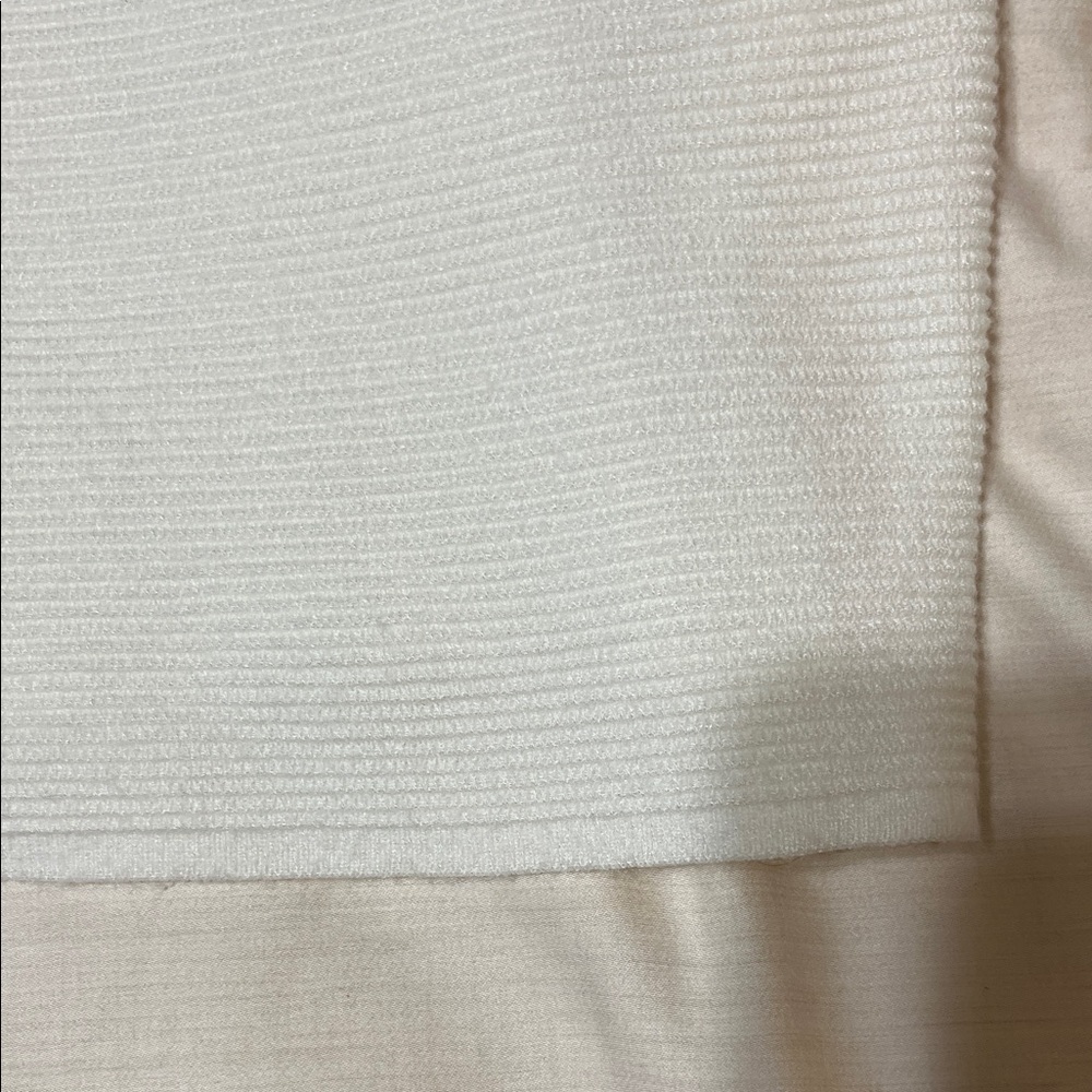 Mango White Short Sleeve Sweater - Picture 4 of 6